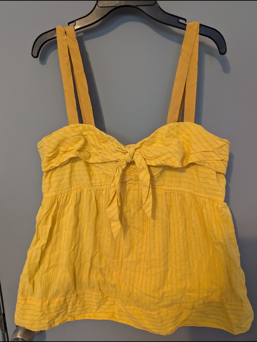 Marc Jacobs Medium Yellow Tie-Front Top